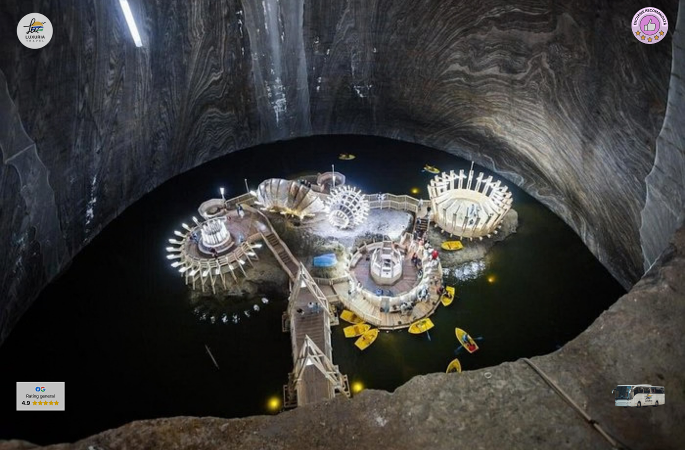 Circuit 2 zile în Transilvania cu vizite la Salinele Ocnele Mari și Turda și orașele Cluj și Alba Iulia - foto 3
