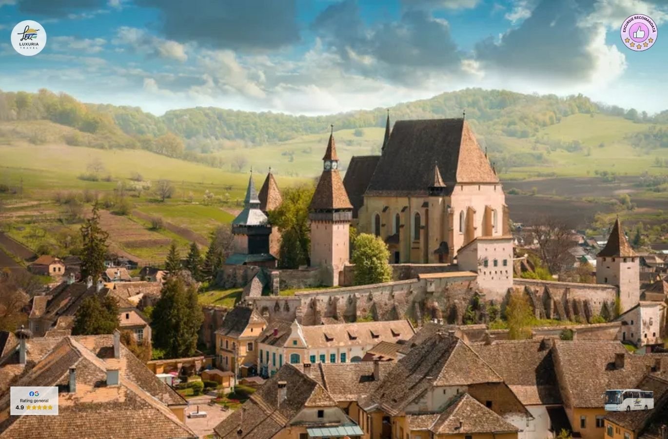 Circuit 2 zile - Sighisoara, Sibiu, Biertan si Viscri - foto 4