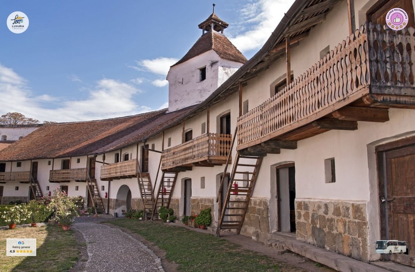 Excursie 1 zi Brasov, Cetatea Feldioara, Biserica Fortificata din Harman si Prejmer - foto 4