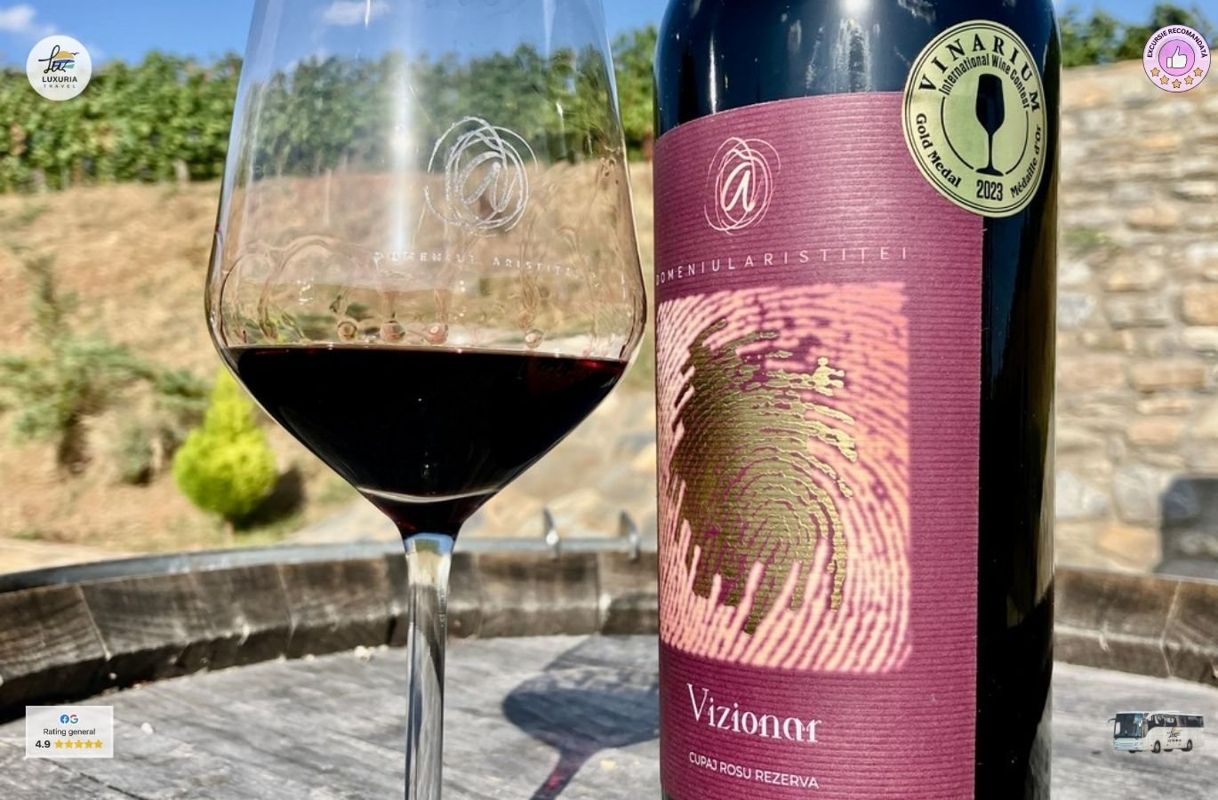 Excursie de 1 zi in podgoria Dealu Mare – vin, istorie si relaxare - foto 1